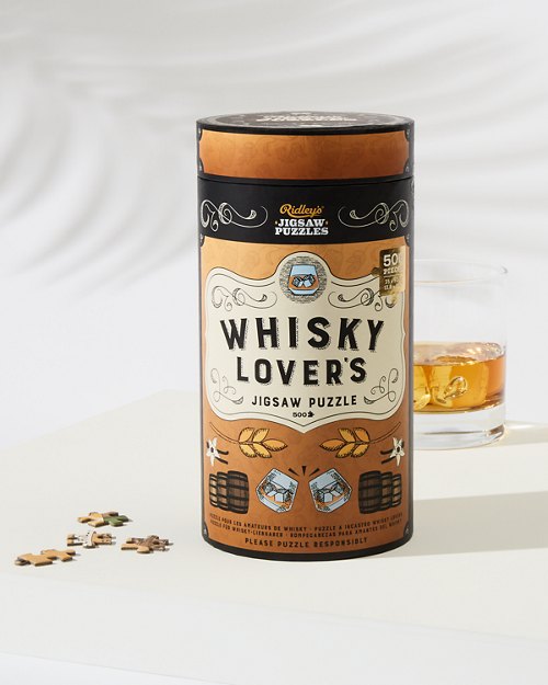 Whisky Lover's 500-Piece Jigsaw Puzzle