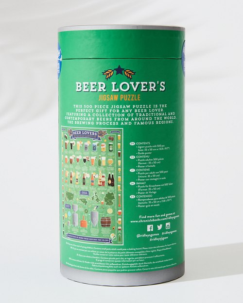 Beer Lover's 500-Piece Jigsaw Puzzle