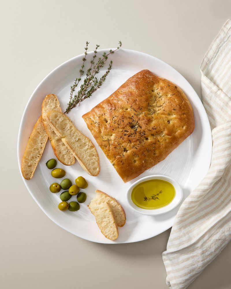 Large Round Melamine Serving Tray