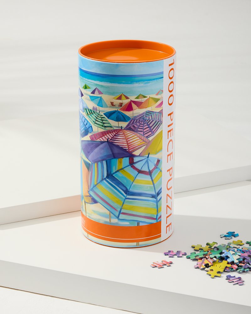 Umbrella Beach 1,000 Piece-Puzzle
