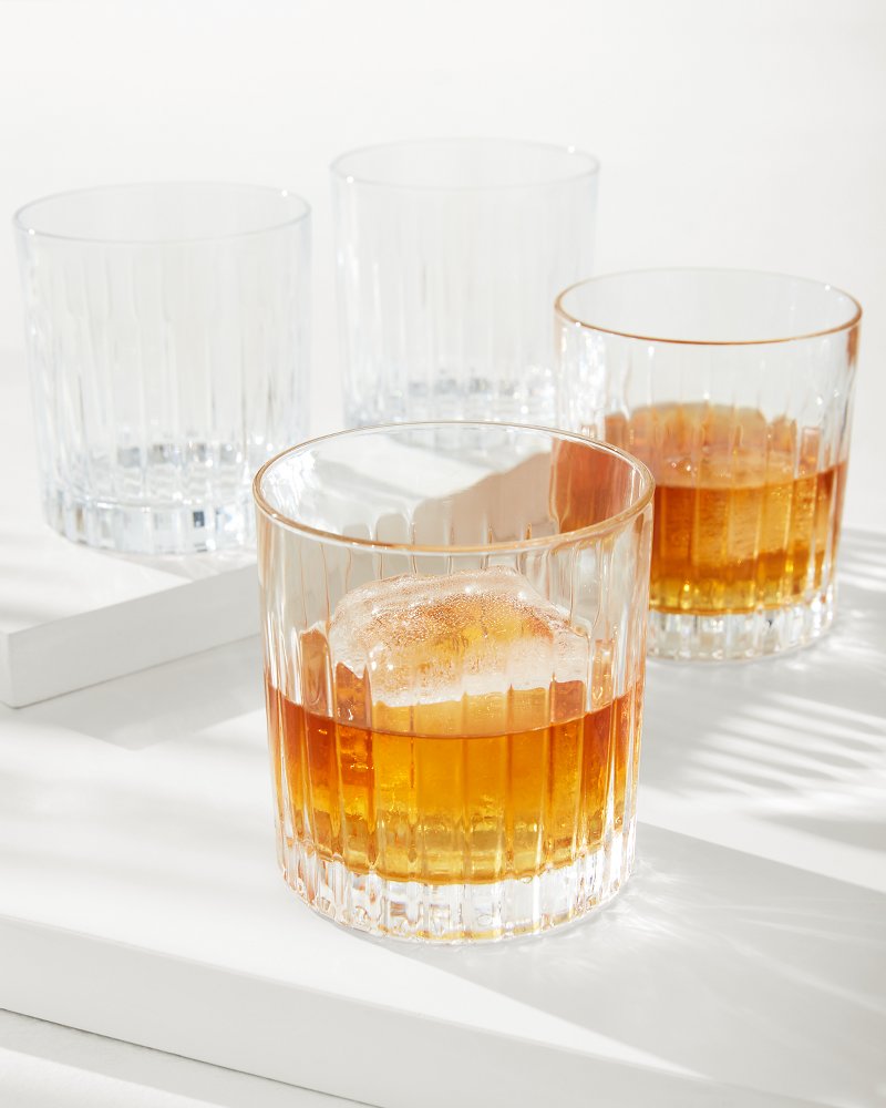 Viski Crystal Set of 2 Manhattan Glasses