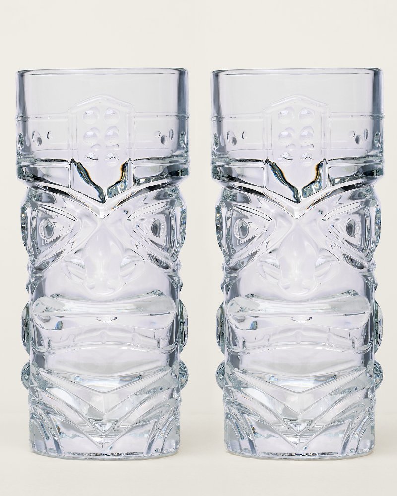 Viski® Crystal Tiki 14-oz. Glasses - Set of 2