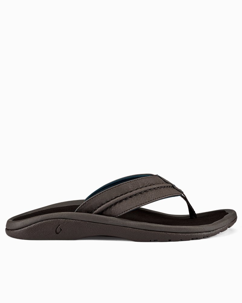 Tommy bahama leather clearance flip flops