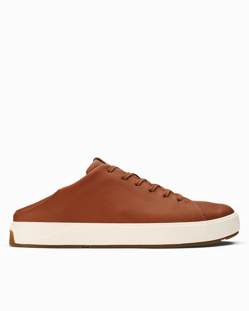 Lae'ahi Lī Men's Waxed Canvas Sneakers - Khaki