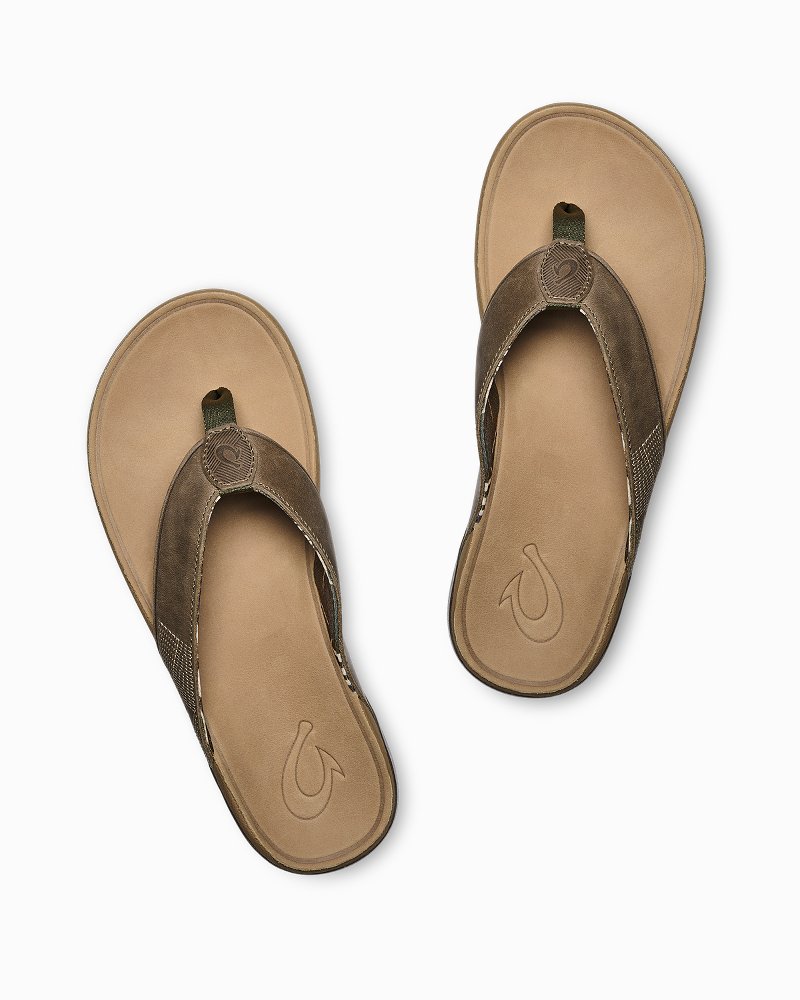 Olukai Mekila Men's Leather Beach Sandal – Sand Surf Co.