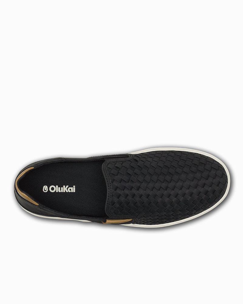 Men's OluKai Lae'ahi Lauhala Slip-On Shoes thumbnail 3