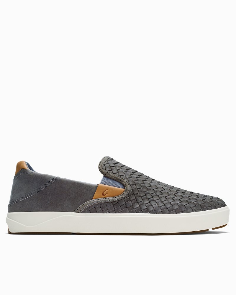 Thumbnail for Men's OluKai® Lae'ahi Lauhala Slip-On Shoes