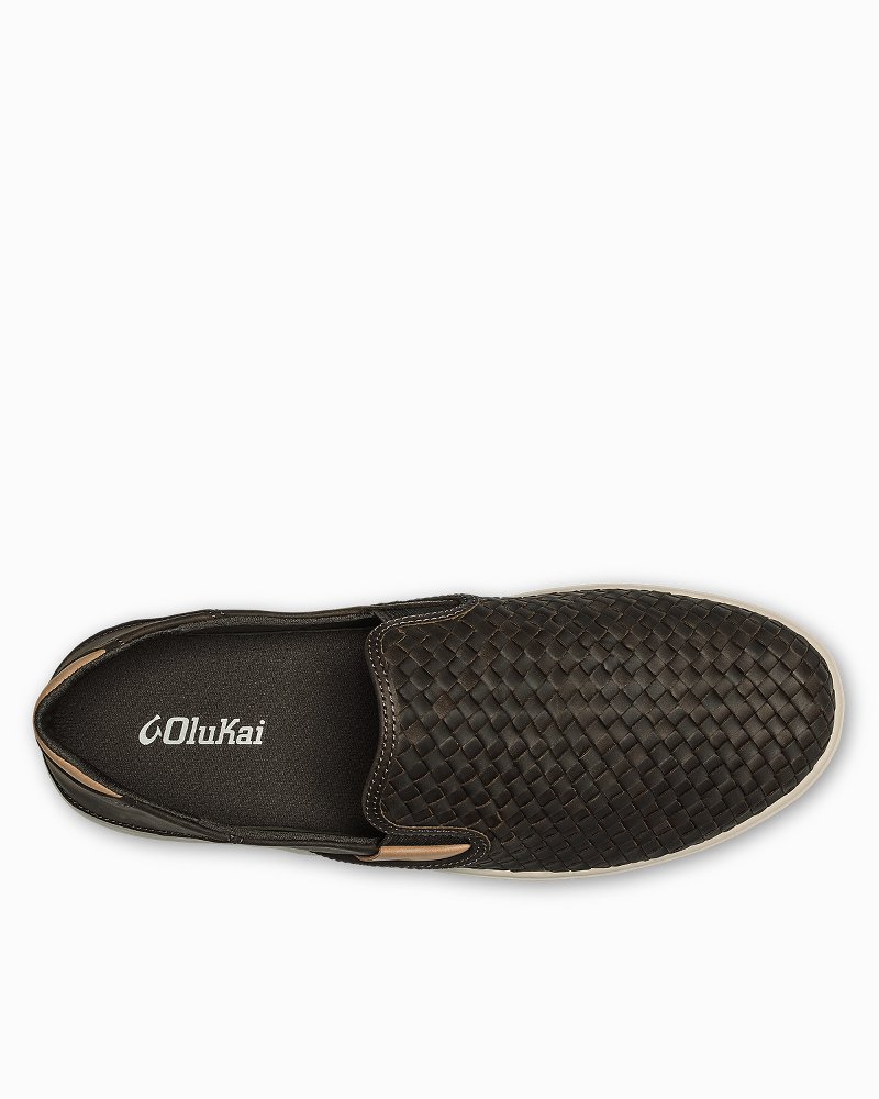 Men's OluKai Lae'ahi Lauhala Slip-On Shoes thumbnail 3