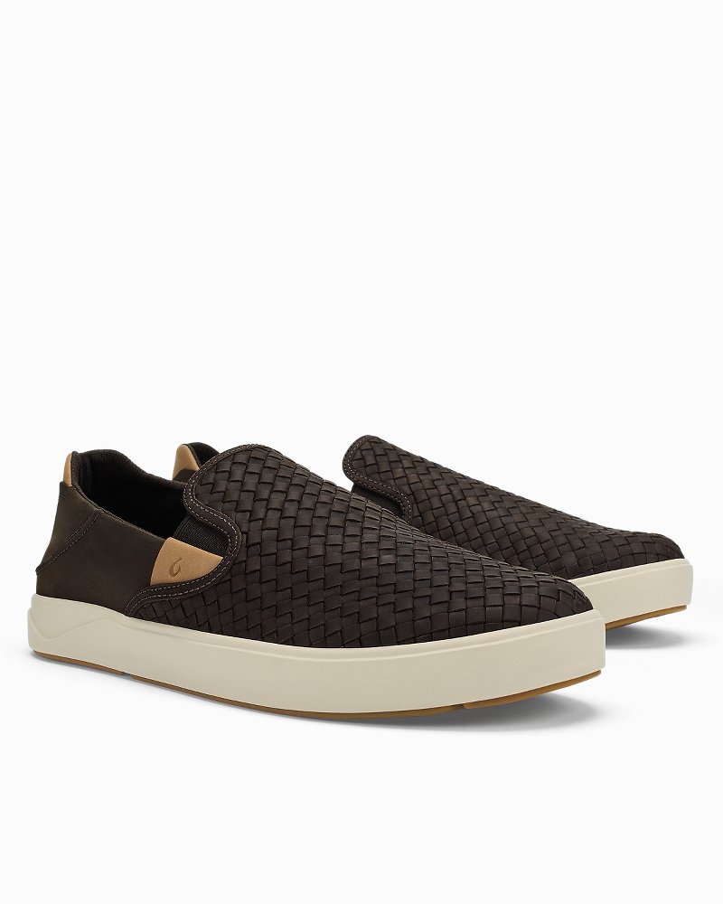 Men's OluKai Lae'ahi Lauhala Slip-On Shoes thumbnail 4