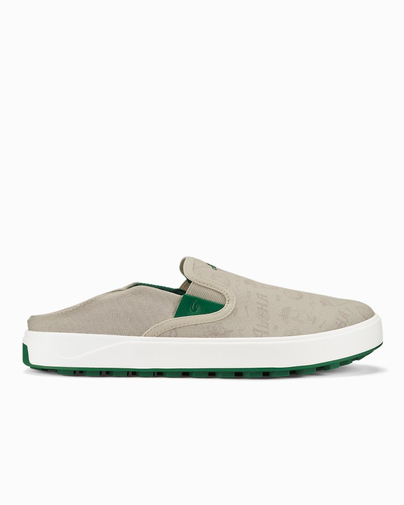 alohaです Men's OluKai Azalea Aloha Wai'alae Golf Slip-On Shoes