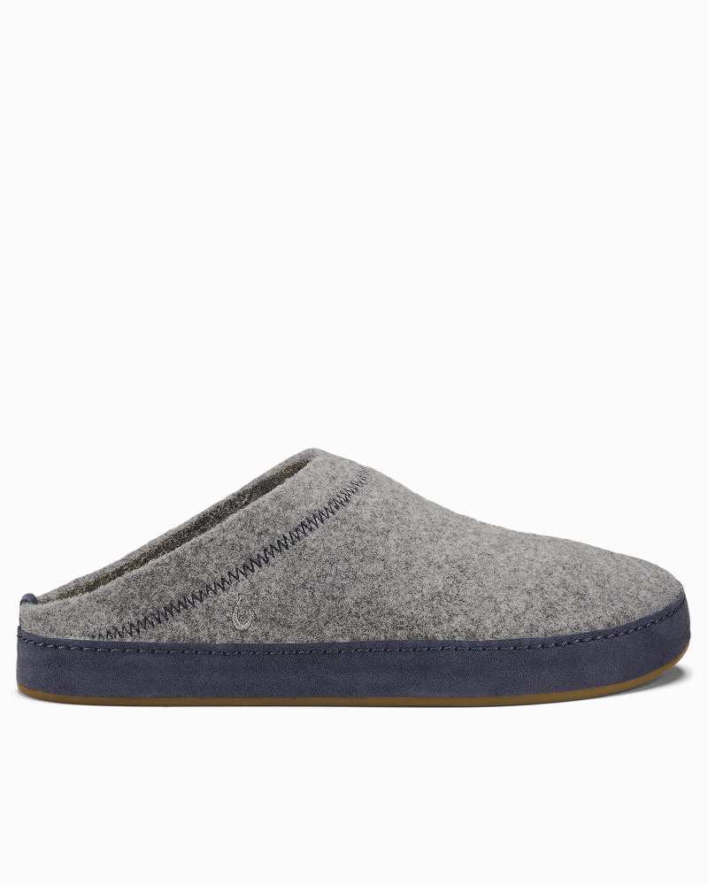 Men's OluKai® Hāmani Hulu Felt Mules