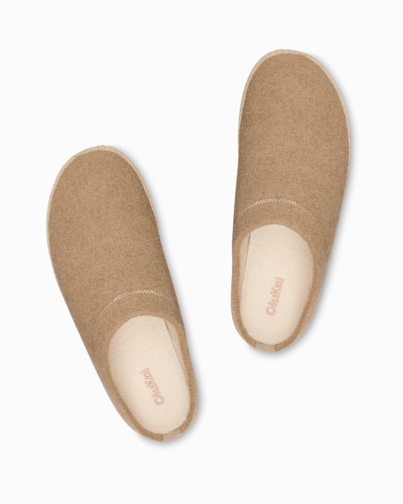 Men's OluKai® Hāmani Hulu Felt Mules