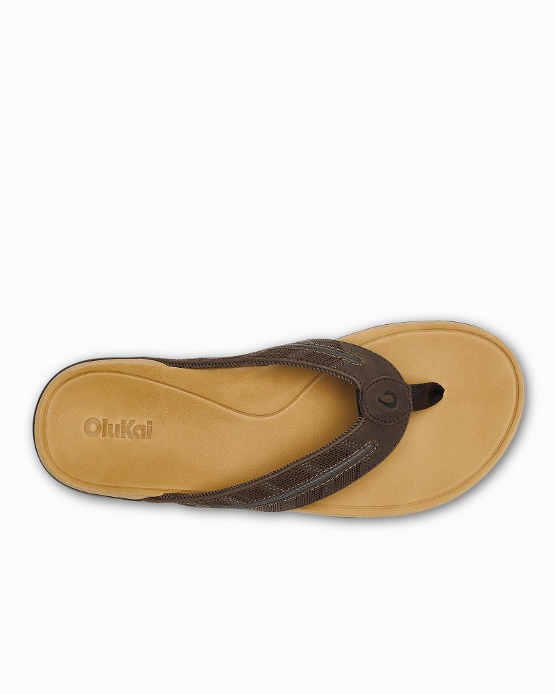 Men's OluKai Tuahine Palm Sandals