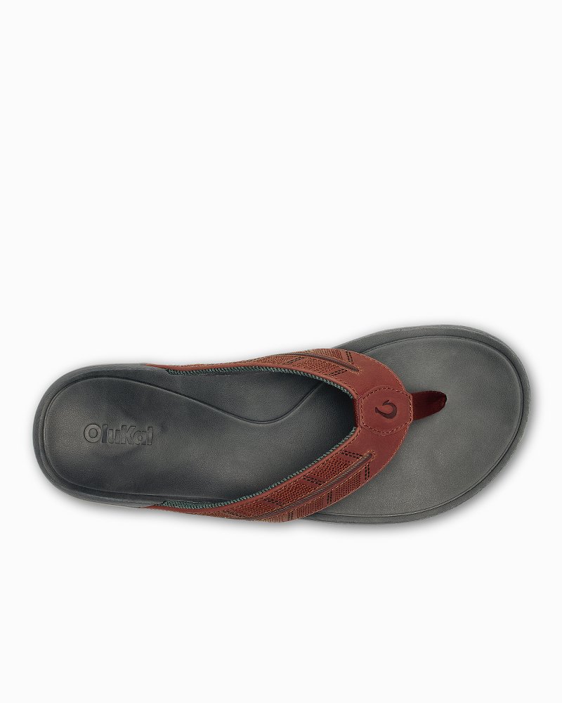 Men's OluKai Tuahine Palm Sandals