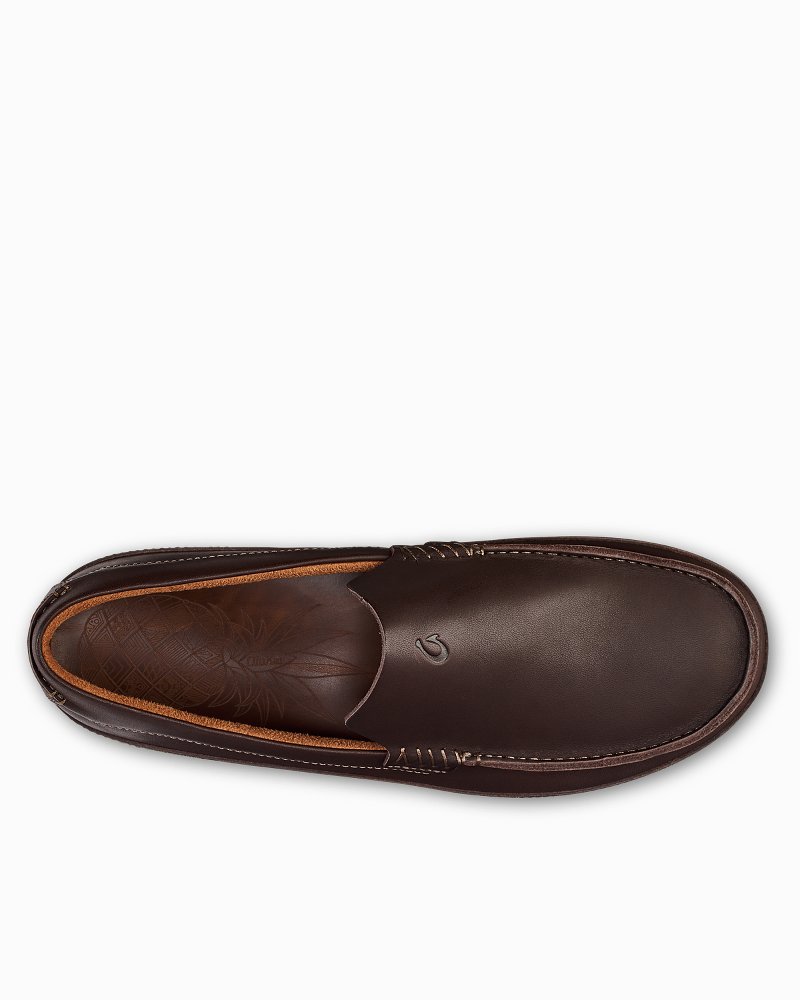 Men's Exclusive OluKai Niolo Driver Slip-On Shoes