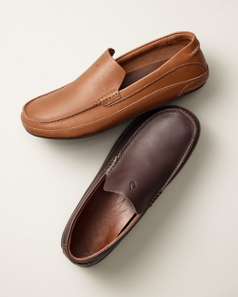 Men's Exclusive OluKai Niolo Driver Slip-On Shoes