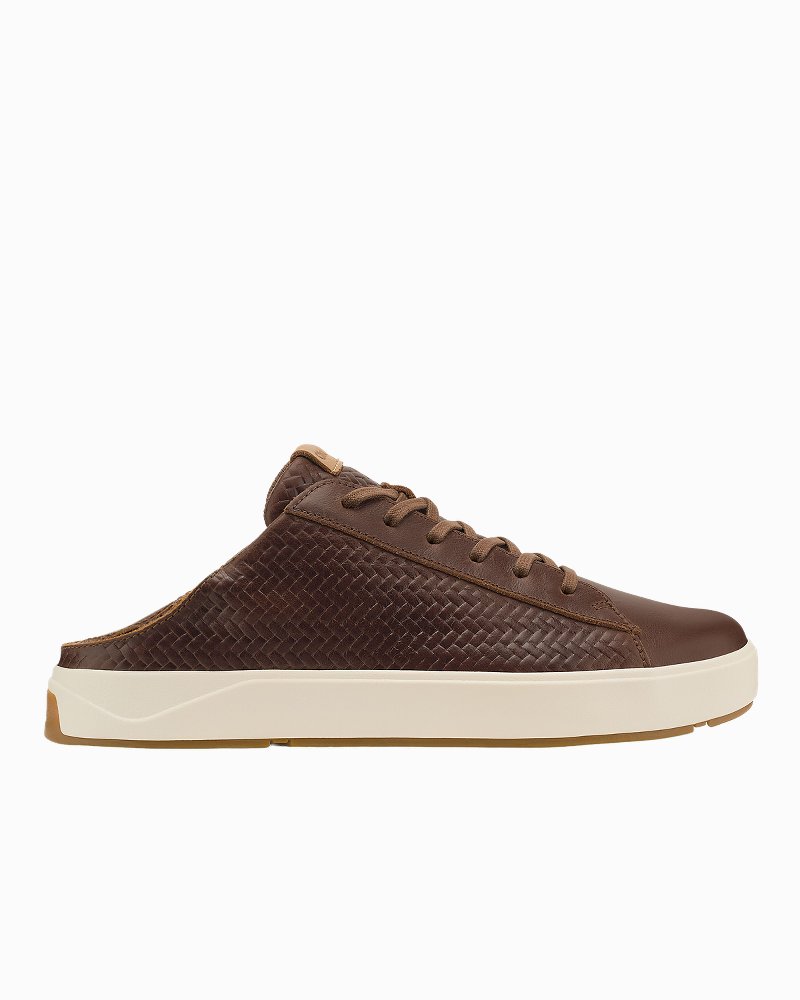 Men's OluKai Lae'ahi Lī Lauhala Lace-Up Shoes