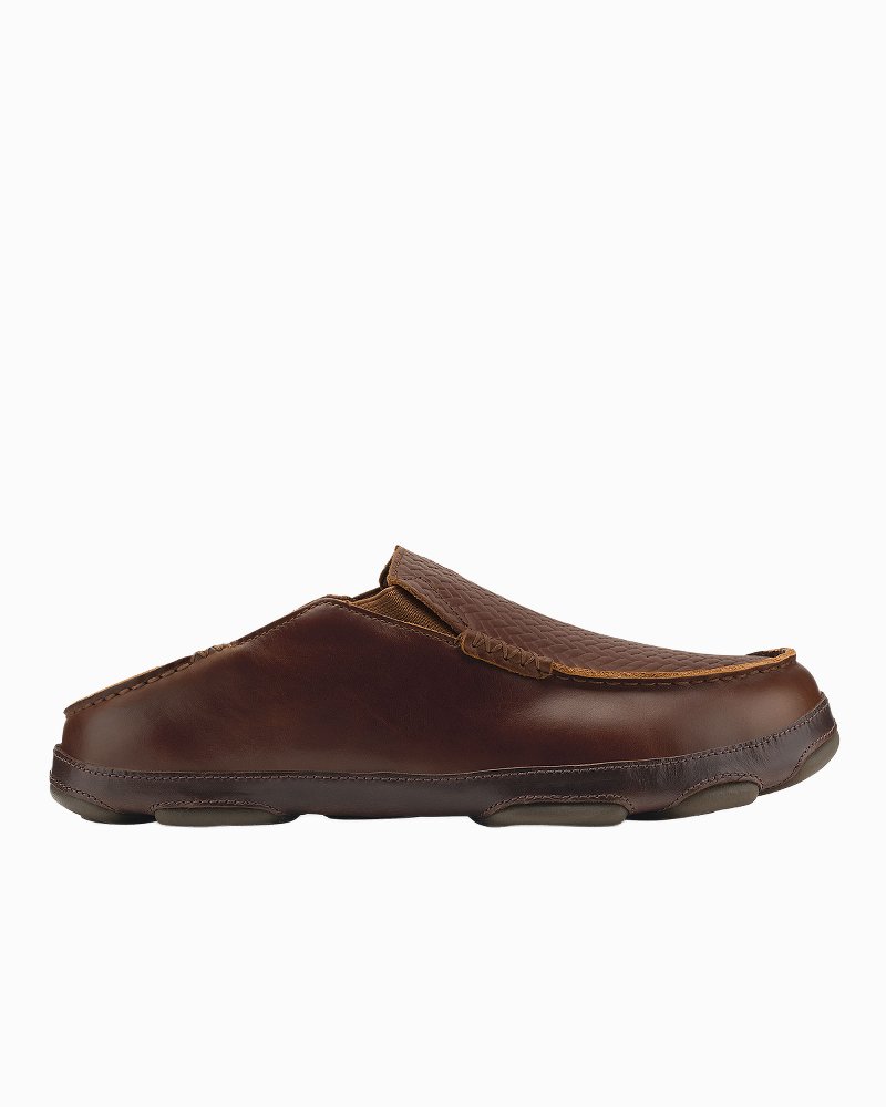 Men's OluKai Moloā Lauhala Slip-On Shoes