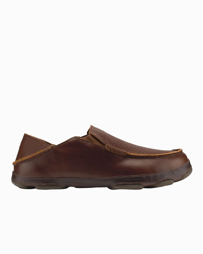 Men's OluKai Moloā Lauhala Slip-On Shoes