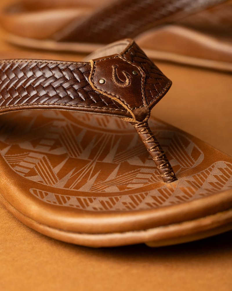 Men's OluKai Mea Ola Lauhala Sandals