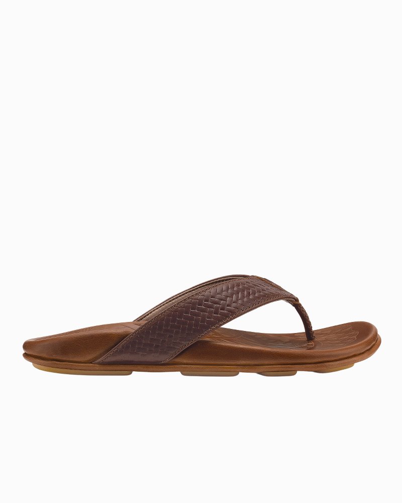 Men's OluKai Mea Ola Lauhala Sandals