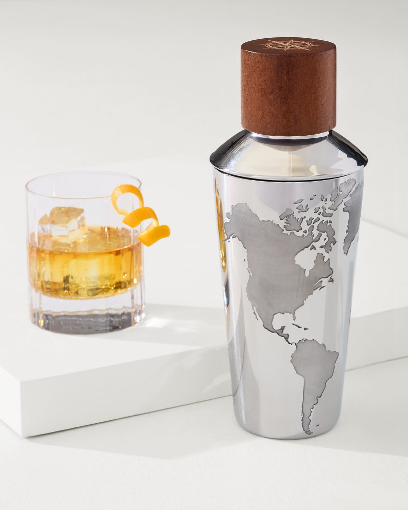 Viski® Globe 3-Piece Cocktail Shaker