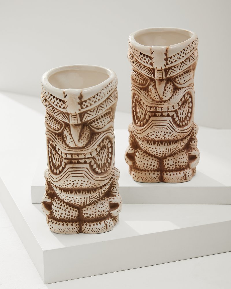 High Tide Tiki Mugs — Set of 2