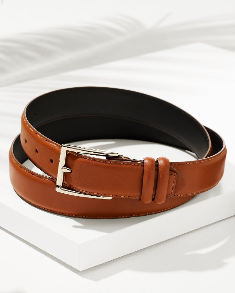 Braided Leather Stretch Belt