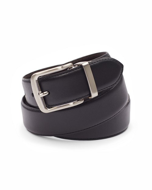 Smooth Leather Reversible Belt