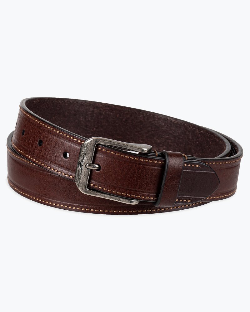 Phoenix International Buckcle Leather Mens Belt