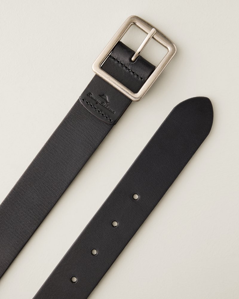 Leather Centerbar Belt