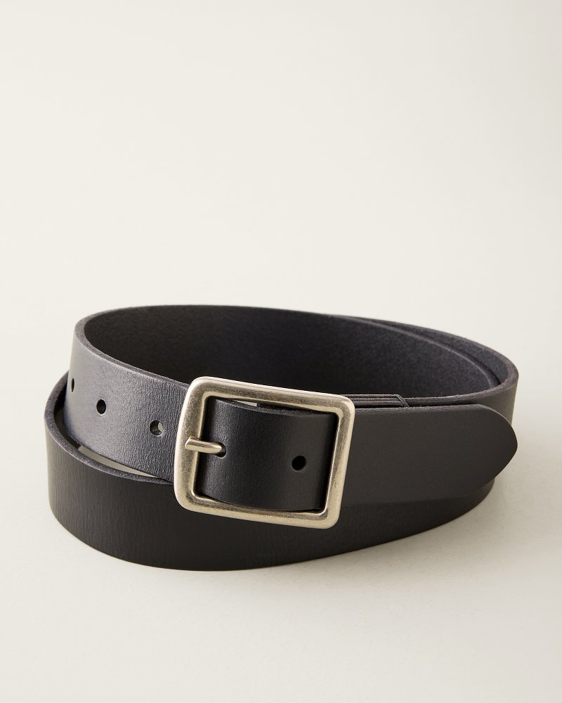 Leather Centerbar Belt