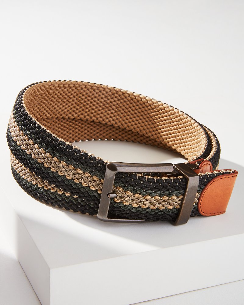 Braided signature Leather Belt – Pearl 7