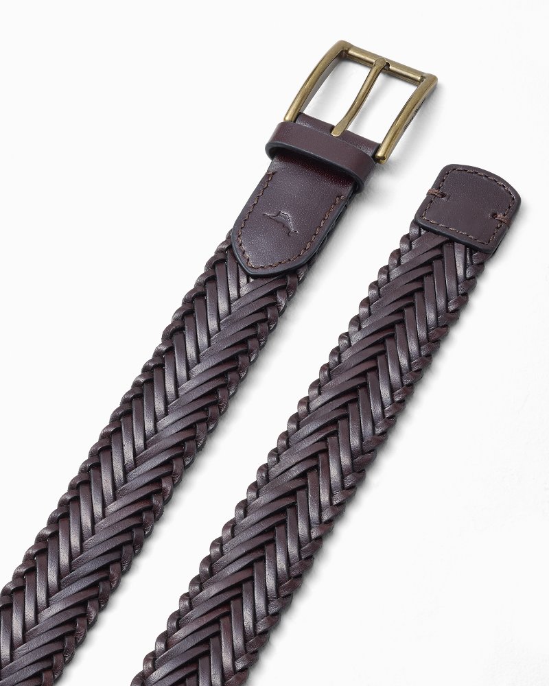 Braided Leather Belt