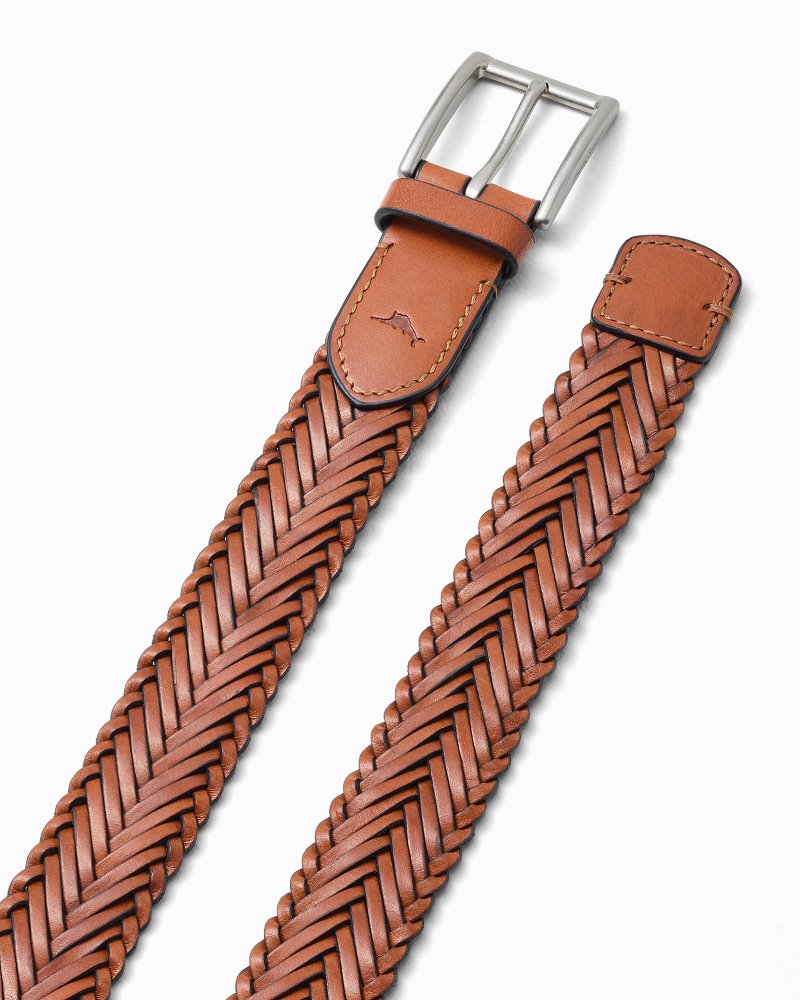 Braided Leather Belt