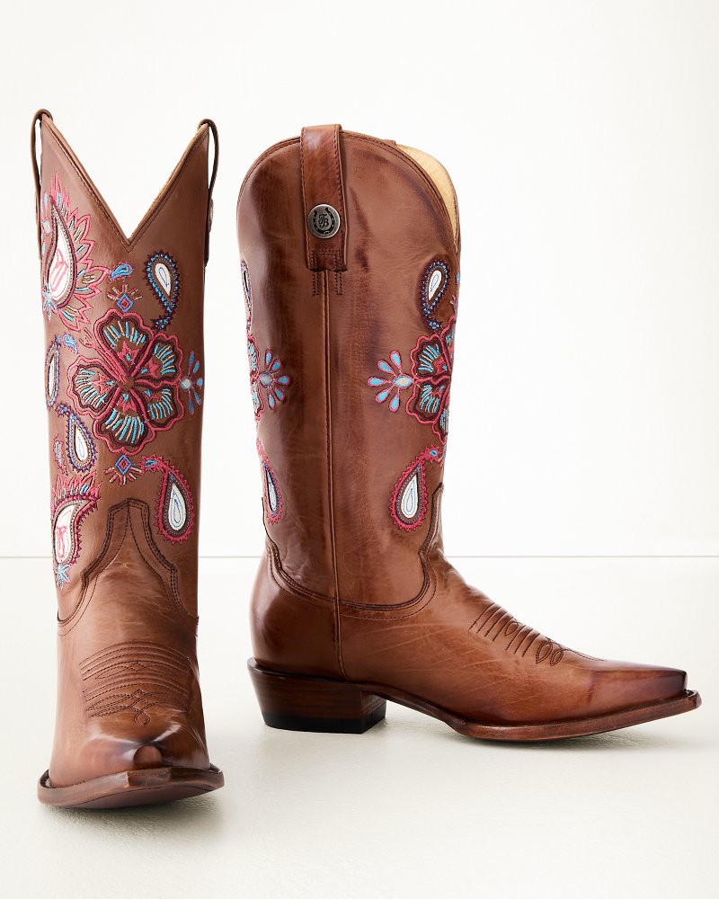 Tommy Bahama x Stetson Women's Cowboy Boots