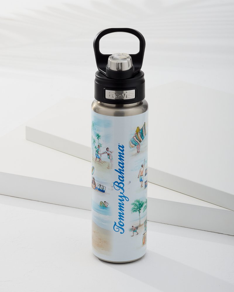 Swim Please 17 oz Stainless Steel Swimmer Water Bottle