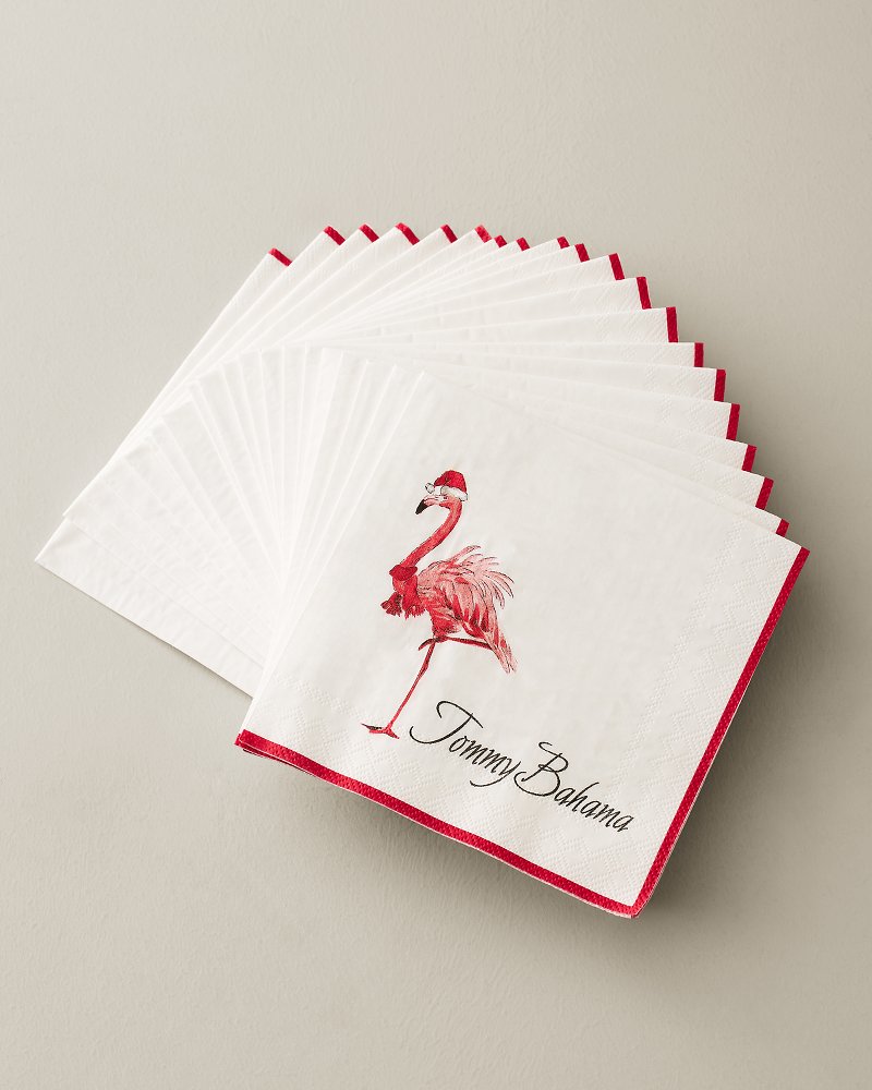 Festive Flamingo Paper Napkins