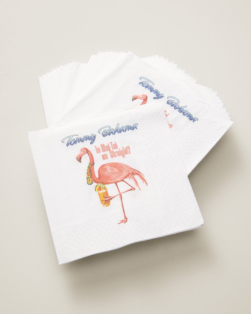 Is Mai Tai On Straight Paper Napkins
