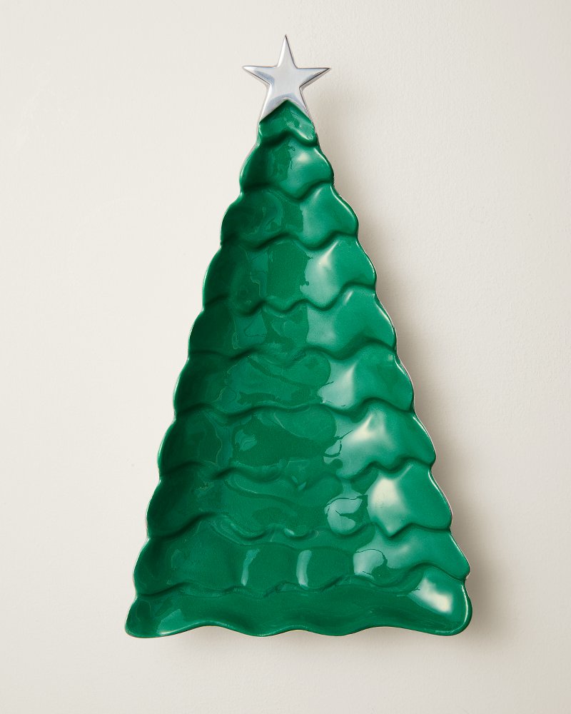 Green Tree Candy Platter