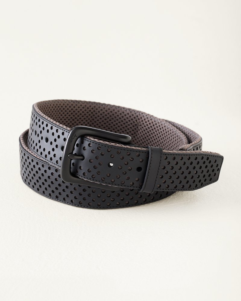 Big & Tall Cushion-Back Perforated Belt