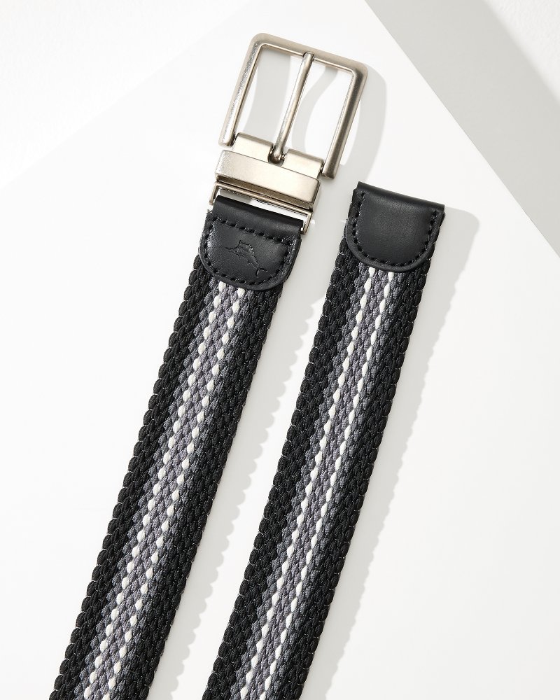 Thumbnail for Big & Tall Reversible Stretch Cord Belt