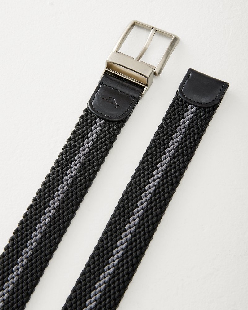 Thumbnail for Big & Tall Reversible Stretch Webbed Belt