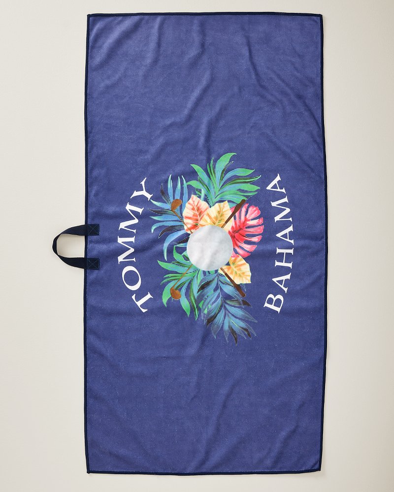 Tommy Bahama Reversible Microfiber Golf Towel