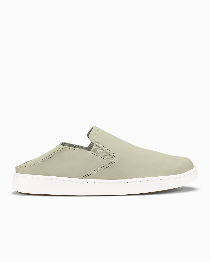 Women's OluKai Pehuea Leather Slip-On Shoes