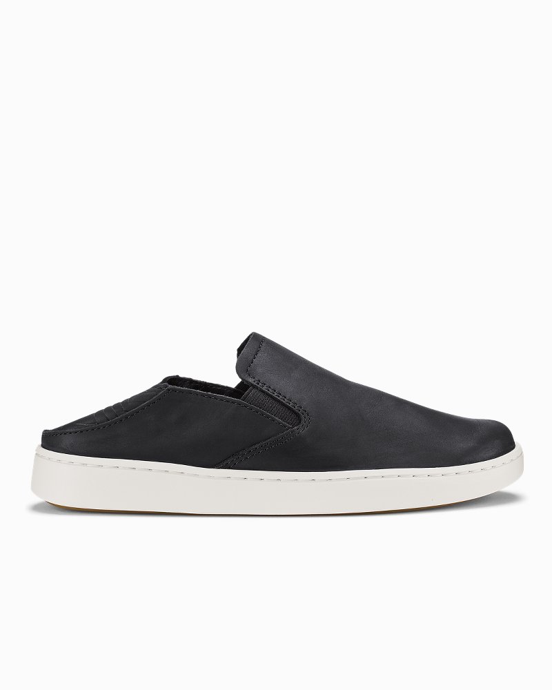 Women's OluKai Pehuea Leather Slip-On Shoes