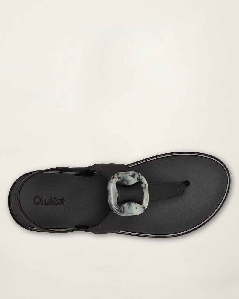Thumbnail for Women's Olukai® La'I T-Bar Sandals