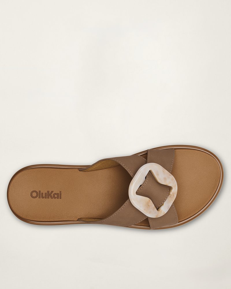 Thumbnail for Women's Olukai® La'I Slide Sandals