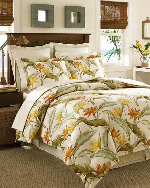Birds of Paradise 4-Piece Queen Comforter Set