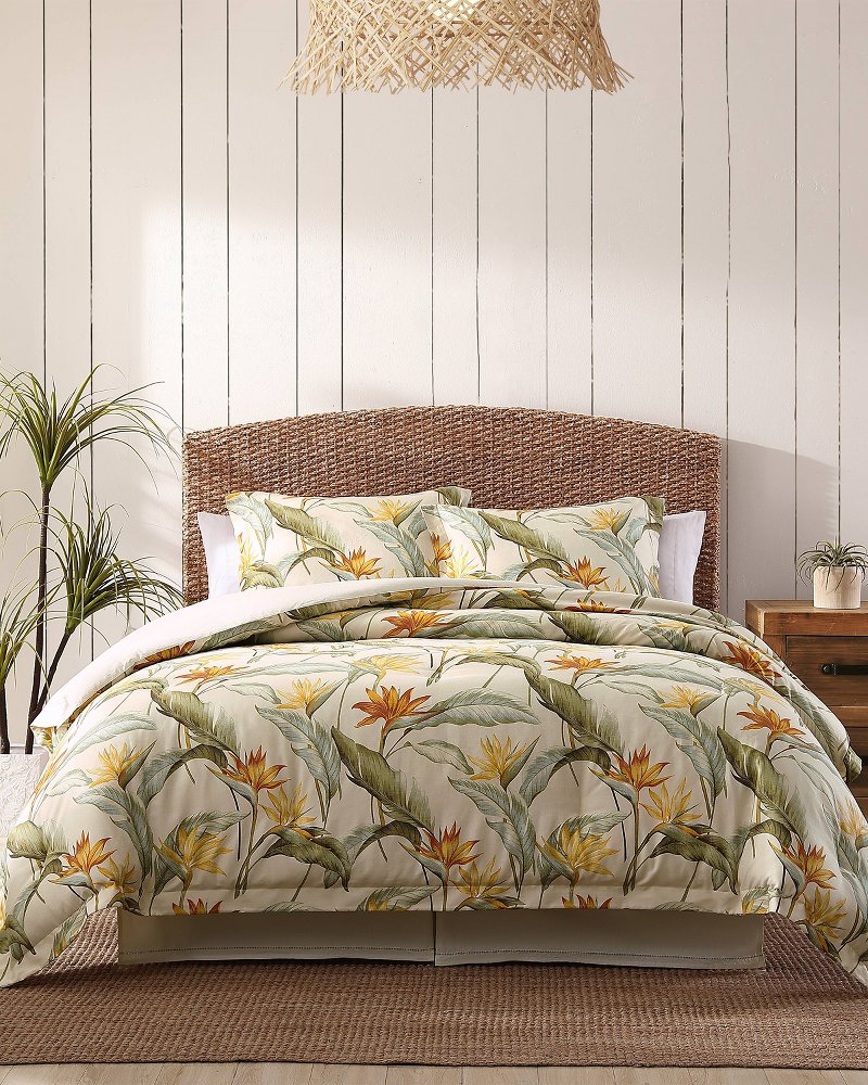 Birds of Paradise 4-Piece Queen Comforter Set